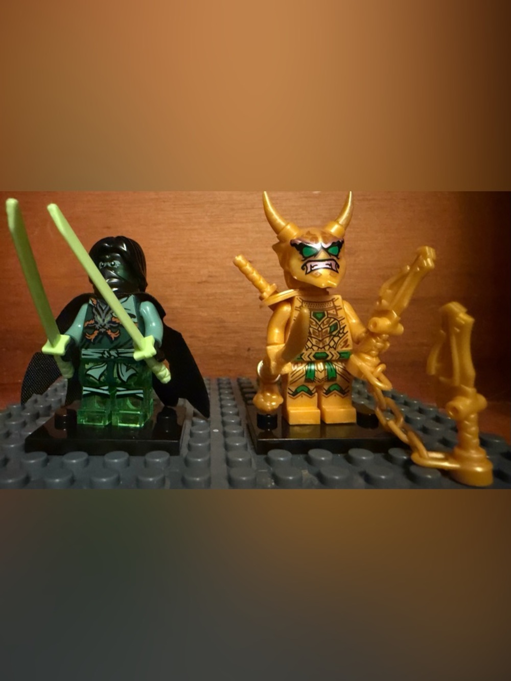 Morro and Oni Lloyd Ninjago Minifigures